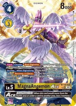 2023 Digimon Blast Ace #BT14-037 MagnaAngemon ACE Front