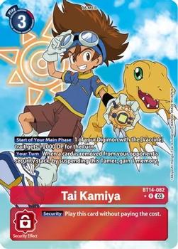 2023 Digimon Blast Ace #BT14-082 Tai Kamiya Front