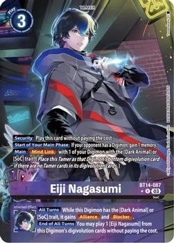 2023 Digimon Blast Ace #BT14-087 Eiji Nagasumi Front