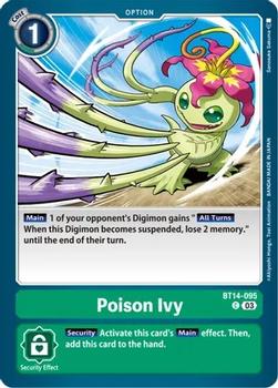 2023 Digimon Blast Ace #BT14-095 Poison Ivy Front