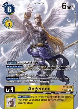2023 Digimon Blast Ace #BT14-102 Angemon Front