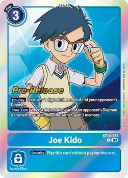 2023 Digimon Blast Ace - Pre-Release #BT14-083 Joe Kido Front