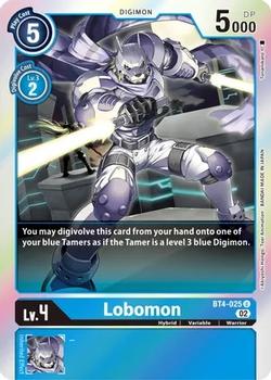 2023 Digimon Resurgence Booster #BT4-025 Lobomon Front