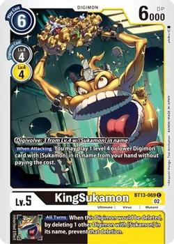 2023 Digimon Versus Royal Knights #BT13-069 KingSukamon Front