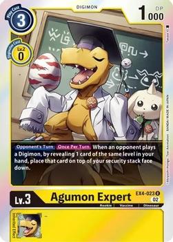 2023 Digimon Alternative Being #EX4-023 Agumon Expert Front