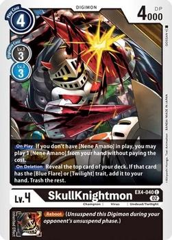 2023 Digimon Alternative Being #EX4-040 SkullKnightmon Front