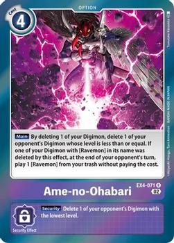 2023 Digimon Alternative Being #EX4-071 Ame-no-Ohabari Front