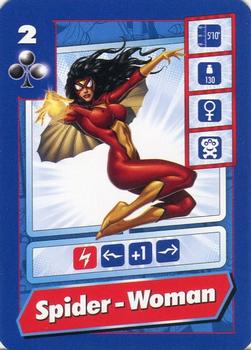 2012 Trefl Marvel Heroes Macao Wrangle (Poland) #2♣ Spider Woman Front