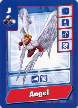 2012 Trefl Marvel Heroes Macao Wrangle (Poland) #J♣ Angel Front