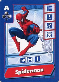2012 Trefl Marvel Heroes Macao Wrangle (Poland) #A♣ Spiderman Front