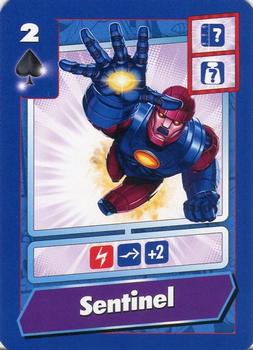 2012 Trefl Marvel Heroes Macao Wrangle (Poland) #2♠ Sentinel Front