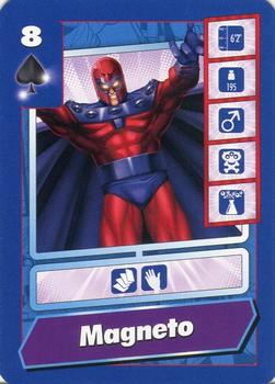 2012 Trefl Marvel Heroes Macao Wrangle (Poland) #8♠ Magneto Front