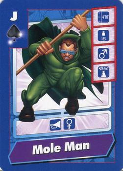 2012 Trefl Marvel Heroes Macao Wrangle (Poland) #J♠ Mole Man Front