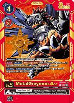 2024 Digimon Exceed Apocalypse #BT14-014 MetalGreymon ACE Front