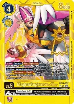 2024 Digimon Exceed Apocalypse #BT14-037 MagnaAngemon ACE Front