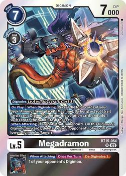 2024 Digimon Exceed Apocalypse #BT15-064 Megadramon Front