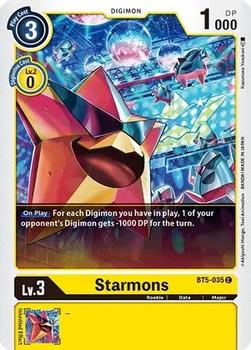 2021 Digimon Battle Of Omni #BT5-035 Starmons Front