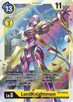 2021 Digimon Battle Of Omni #BT5-045 LordKnightmon Front