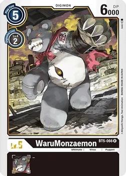 2021 Digimon Battle Of Omni #BT5-066 WaruMonzaemon Front