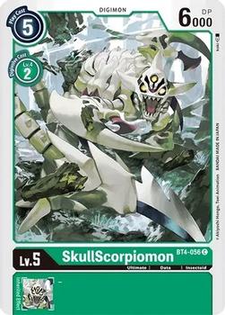 2021 Digimon Great Legend #BT4-056 SkullScorpiomon Front