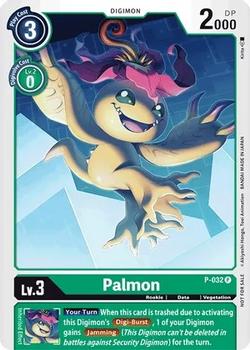 2021 Digimon Great Legend - Power Up Pack #P-032 Palmon Front
