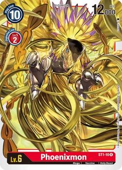 2021 Digimon Starter Deck Gaia Red #ST1-10 Phoenixmon Front