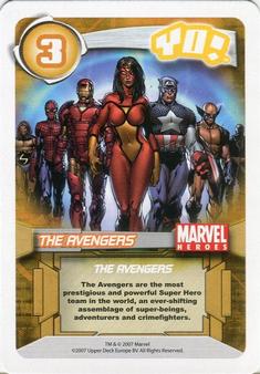 2007 Upper Deck Entertainment Marvel Heroes Yo! #NNO Avengers Front