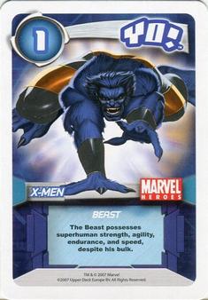 2007 Upper Deck Entertainment Marvel Heroes Yo! #NNO Beast Front
