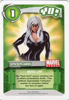 2007 Upper Deck Entertainment Marvel Heroes Yo! #NNO Black Cat Front
