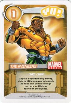 2007 Upper Deck Entertainment Marvel Heroes Yo! #NNO Luke Cage Front
