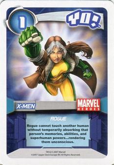 2007 Upper Deck Entertainment Marvel Heroes Yo! #NNO Rogue Front