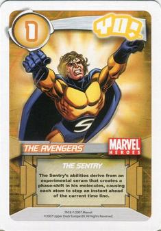 2007 Upper Deck Entertainment Marvel Heroes Yo! #NNO Sentry Front