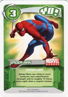 2007 Upper Deck Entertainment Marvel Heroes Yo! #NNO Spider-Man Front