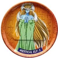 1996 Yu-Gi-Oh! Cheetos Metal Tazo #8 Mystical Elf Front