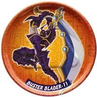 1996 Yu-Gi-Oh! Cheetos Metal Tazo #11 Buster Blader Front