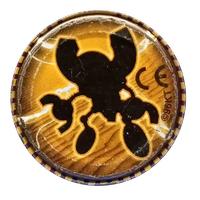 1996 Yu-Gi-Oh! Cheetos Metal Tazo - Shadow Tazo #76 Beta The Magnet Warrior Back