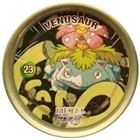 2005-07 Pokemon Cheetos Metal Tazo #23 Venusaur Front