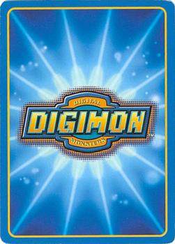 1999 Digimon: Digi-Battle CCG Series 1 Starter Set - Holos #St-01 Agumon Back