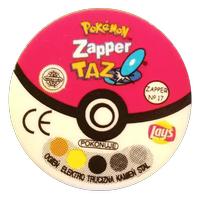 2001 Pokemon Lay's Tazo Zapper - 2nd Series #17 Phanpy Back