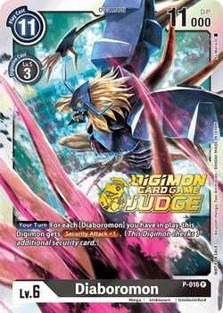 2022 Digimon Judge Pack 1 #P-016 Diaboromon Front