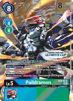 2022 Digimon Ultimate Cup #ST9-05 Paildramon Front