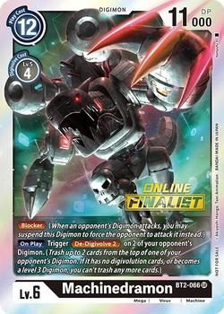 2021 Digimon Regionals #BT2-066 Machinedramon Front