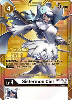 2023 Digimon Store Championships #BT6-084 Sistermon Ciel Front