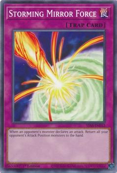 2024 Yu-Gi-Oh! 2-Player Starter Set English 1st Edition #STAS-EN012 Storming Mirror Force Front