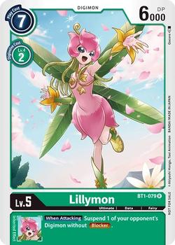 2021 Digimon Tamer Party Vol. 2 #BT1-079 Lilymon Front