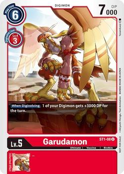 2021 Digimon Tamer Party Vol. 2 #ST1-08 Garudamon Front