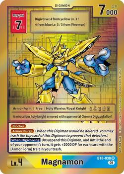 2023 Digimon Tamer Party Pack #BT8-038 Magnamon Front