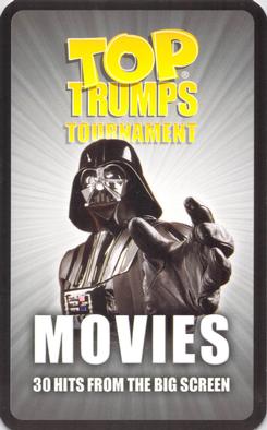 2009 Top Trumps Tournament Movies #NNO Indiana Jones Back