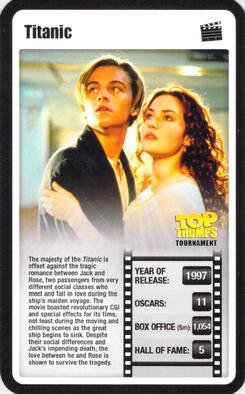 2009 Top Trumps Tournament Movies #NNO Titanic Front