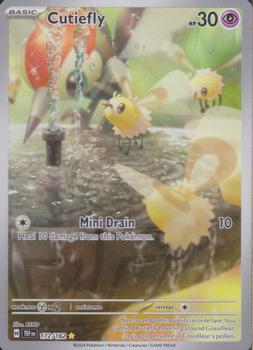 2024 Pokemon Scarlet & Violet Temporal Forces #172/162 Cutiefly Front